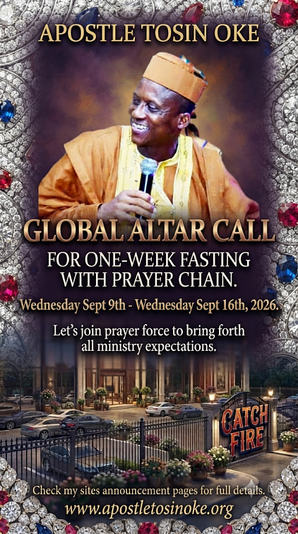 Fasting and Prayer Chain Poster